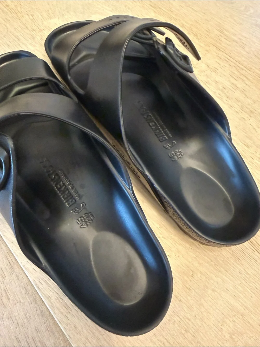 Birkenstock Men's Arizona EVA Sandal - Black Size 45